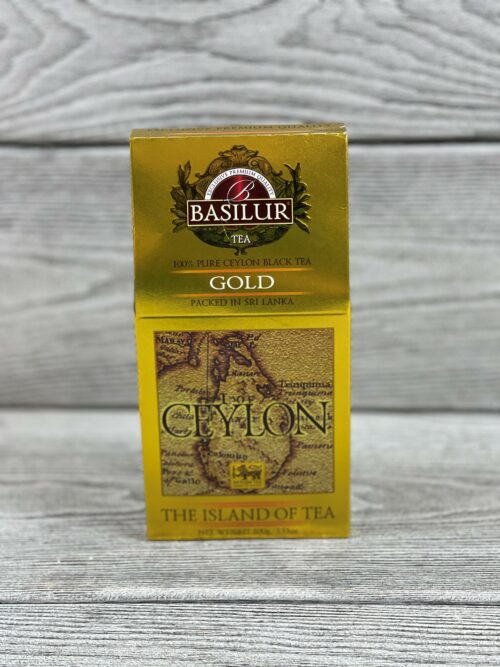 Чай черный листовой «BASILUR» (Gold)- 100 гр.