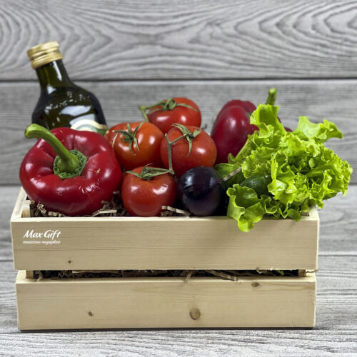 Подарочный набор с овощами «Вегетарианский»