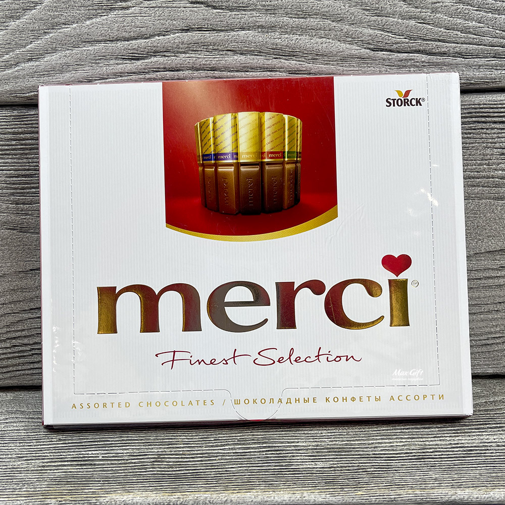 Шоколадные конфеты Merci, 250 гр.