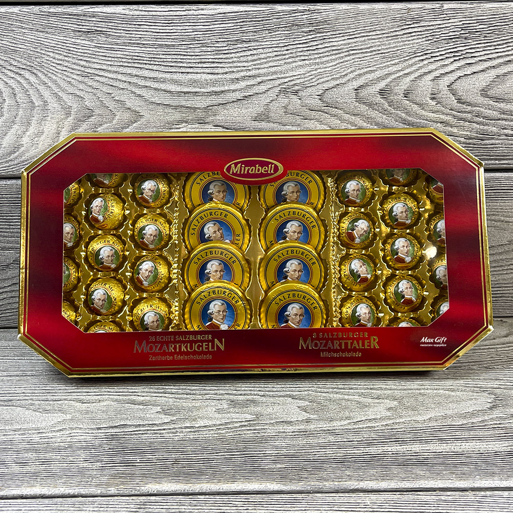 Шоколадные конфеты Mirabell “Mozarttaler” - 600 гр.