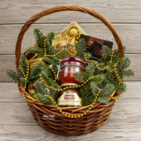Подарочная корзина «Новогоднее застолье»